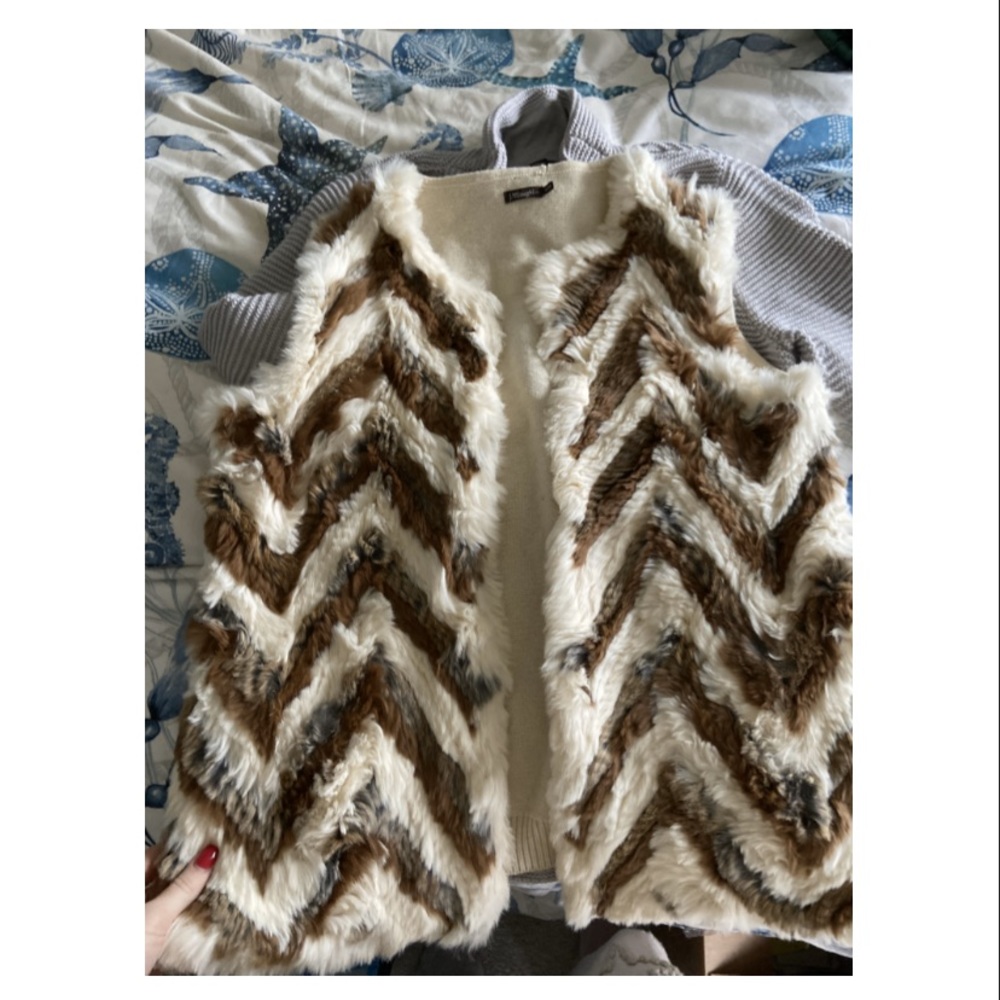 Gorgeous Rabbit Fur Vest size S/M